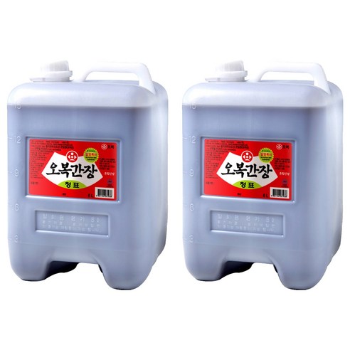 [오복] 오복간장 청표, 8L, 2개