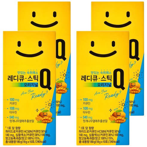 레디큐 스틱 오리지널 맛있는 숙취해소 젤리, 18g, 40개