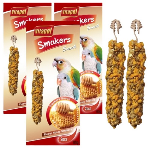 비타폴 소동물 간식 스메커 벌꿀 ZVP-1115, 90g, 3개
