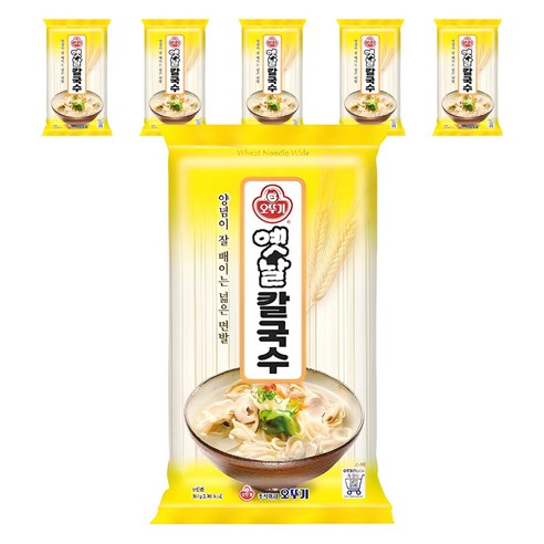 오뚜기옛날 칼국수, 900g, 6개