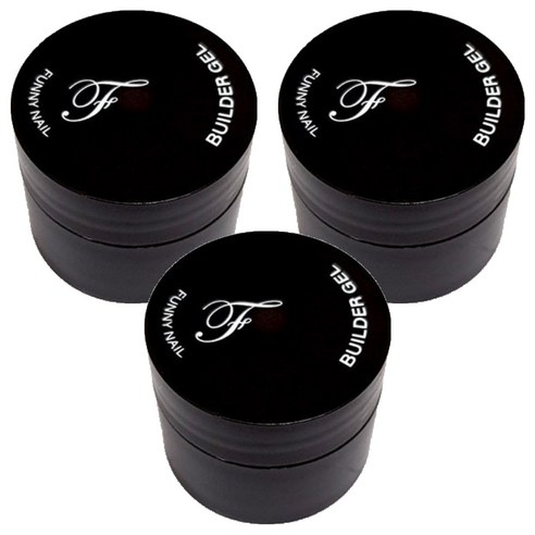 퍼니네일 빌더젤 12g, 클리어, 3개