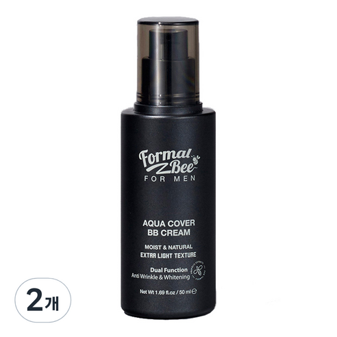 포멀비 포맨 아쿠아 커버 비비크림 50ml, 2개
