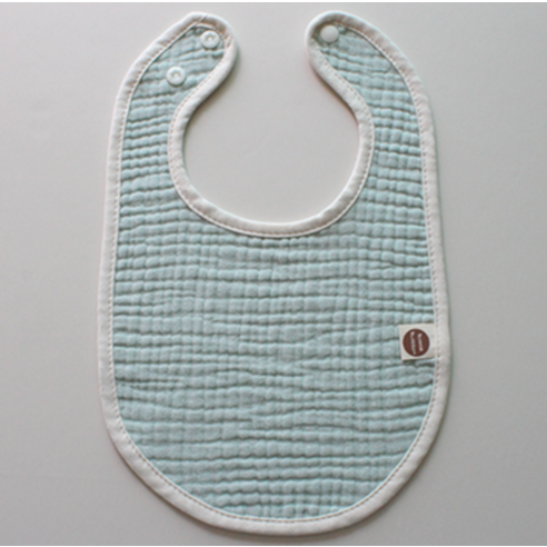 사랑스러운 아기를 위한 포근하고 실용적인 바니블라썸 거즈 토끼 턱받이 3종 세트