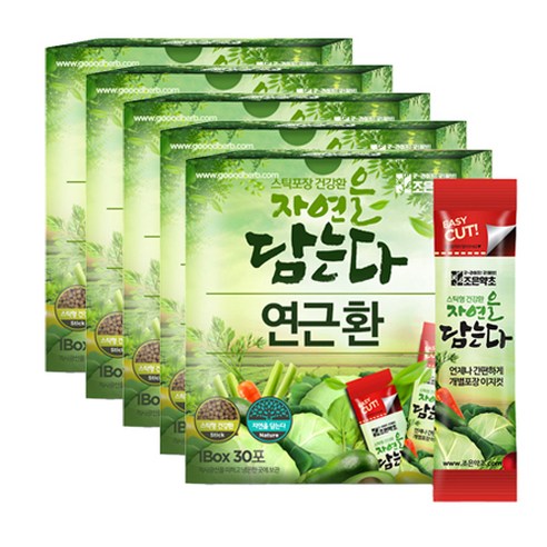 조은약초 스틱형 연근환, 150개, 3g
