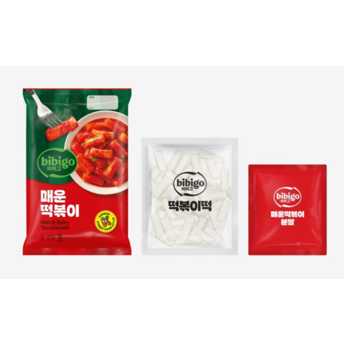 3분 만에 완성되는 화끈한 매운맛, 비비고 매운떡볶이