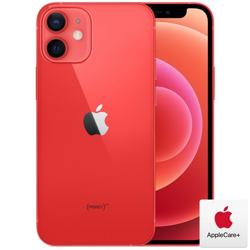 Apple 아이폰 12 Mini, 알뜰폰, Red, AppleCare+포함, 256GB
