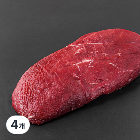 호주산 소부채살 리테일팩 (냉장), 2kg, 4개