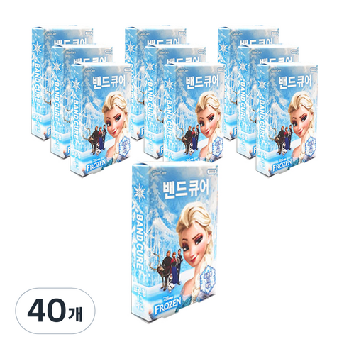 디즈니 겨울왕국 일회용밴드 표준형, 40개