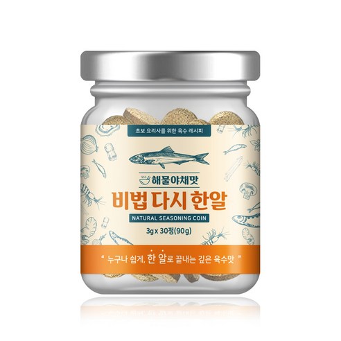 건어물녀 비법다시한알 큐브 3g x 30개, 1개