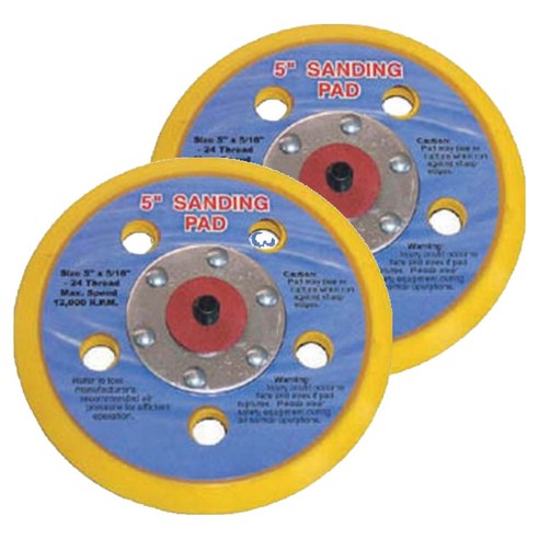 스마토 샌딩패드 5 125mm x 5홀 본드식 C6030401, 2개