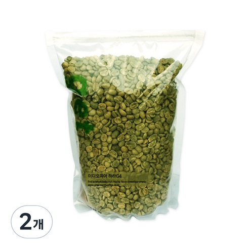 그린어쓰 이디오피아 하라G4, 500g, 2개