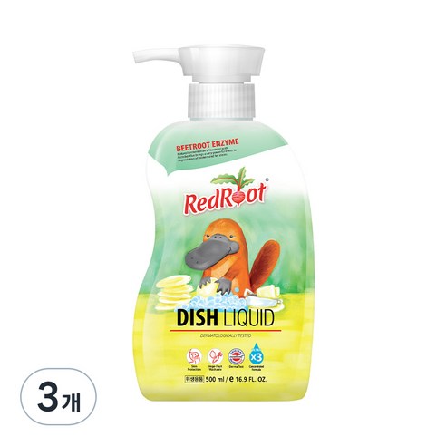레드루트 주방세정제, 500ml, 3개