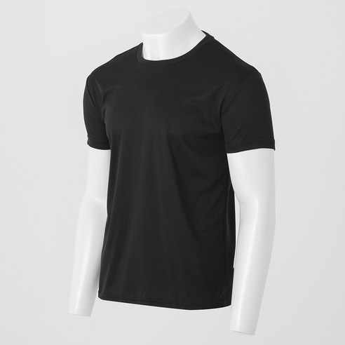 베이스알파 에센셜 기능성 쿨링 라운드넥 반팔 티셔츠: 편안함과 스타일의 완벽 조화