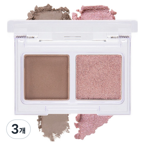 태그 글림 온 아이팔레트, 7호 에센셜 토프, 3개