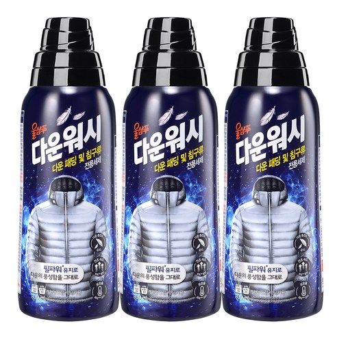 애경 다운워시 울샴푸, 800ml, 3개
