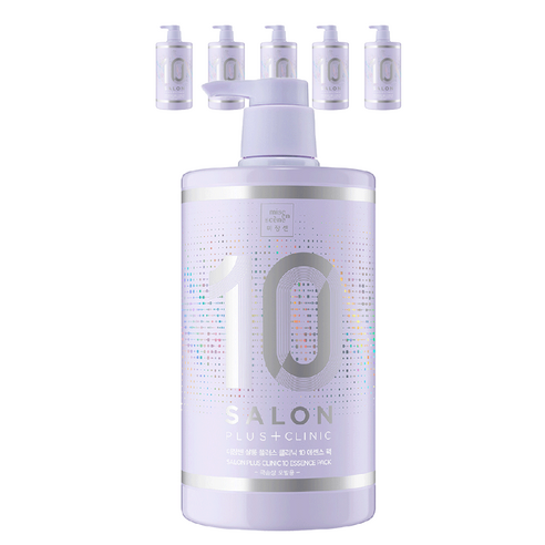 미쟝센 살롱 플러스 클리닉 10 에센스 헤어팩 극손상 모발용, 990ml, 6개