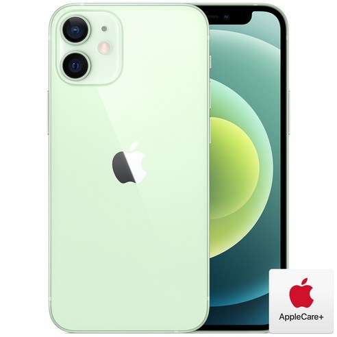 Apple 아이폰 12 Mini, 알뜰폰, Green, AppleCare+포함, 256GB