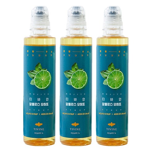 티바인 알룰로스 모히또, 400g, 3개