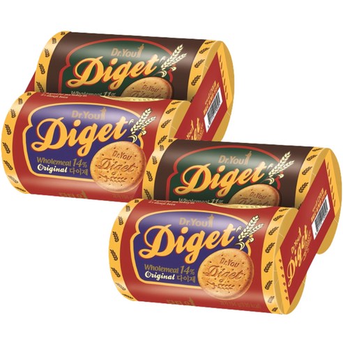 닥터유 다이제 초코 225g +오리지널 194g 번들, 419g, 2세트