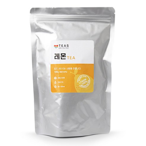 레몬  티즈 건조 레몬차, 100g, 1개입, 1개