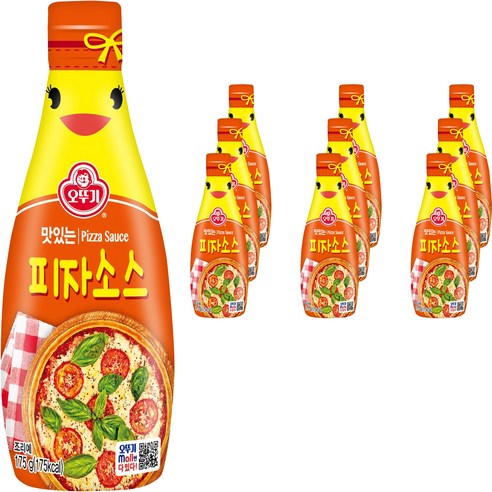 오뚜기 맛있는 피자소스, 175g, 10개