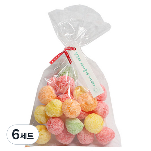 피크닉하우스 비접착봉투 30p + 포장타이 레드 30p + 친구야 민트택 30p, 혼합 색상, 6세트