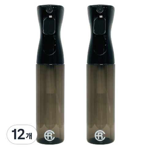 에어라파 스프레이용기 300ml, 블랙그레이, 12개