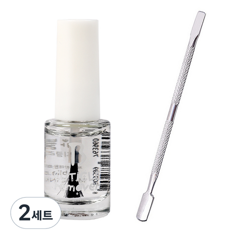 메이브라운 셀프네일 네일케어세트 큐티클 리무버 5ml + 푸셔, 큐티클리무버 5ml + 푸셔, 2세트