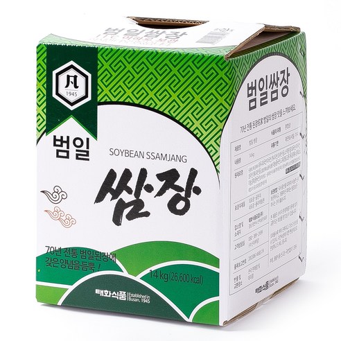 범일 쌈장, 14kg, 1개