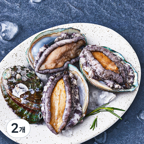 아라보감 완도 산지직송 전복 (냉장), 340g 내외(특, 4마리), 2개