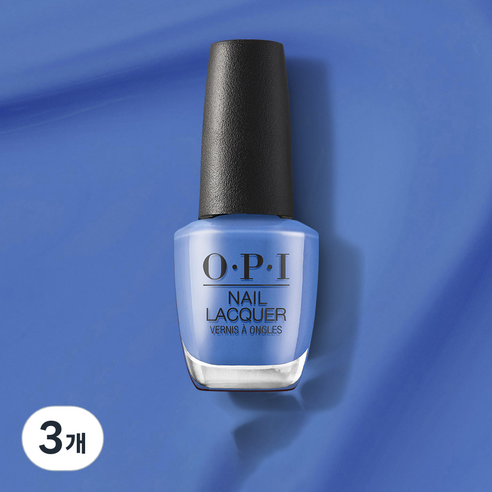 오피아이 네일락커 매니큐어, S033 Dream Come Blue, 3개, 15ml