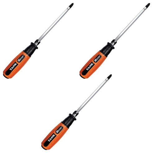 제스트 S2 자석 탱크 양용 함마 드라이버 5 x 100 mm Z-K2, 3개