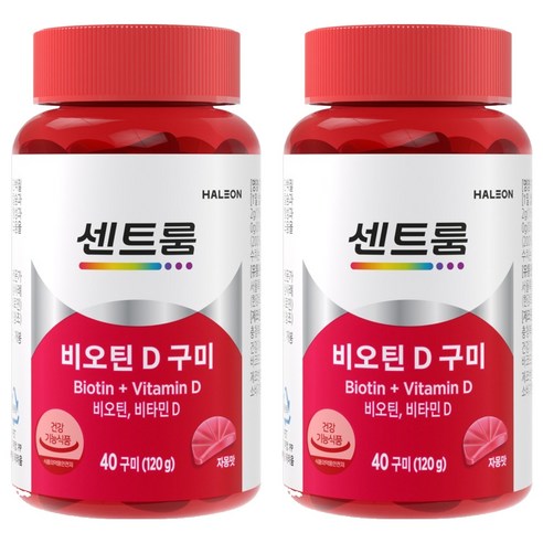 센트룸 비오틴D 구미, 40정, 2개
