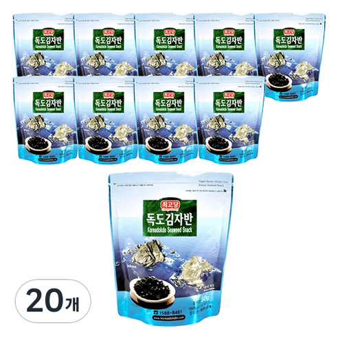 독도 김자반, 50g, 20개