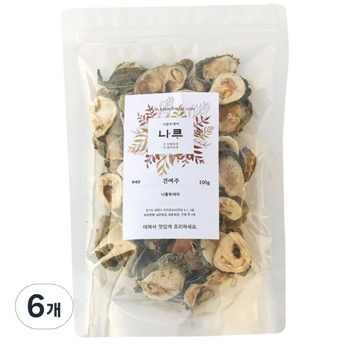 나물투데이 건여주, 100g, 6개