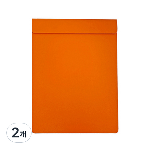 자석 클립보드 A4, 오렌지, 2개