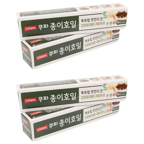 쿠파 종이호일, 20m, 1개입, 4개