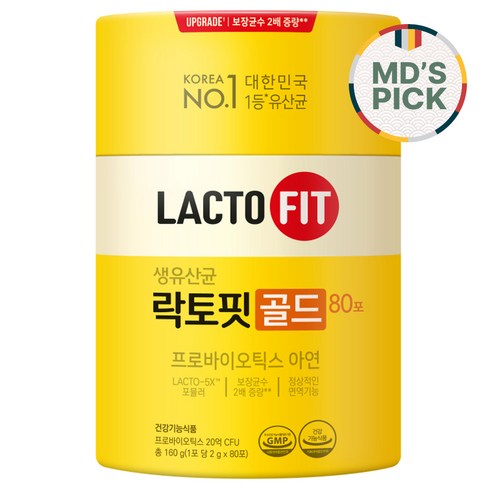   Chong Kun Dang Healthy Lacto Fit Gold, 160 g, 1 ea