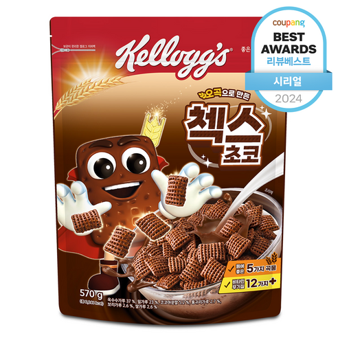 첵스초코 오곡으로 만든 시리얼, 570g, 1개