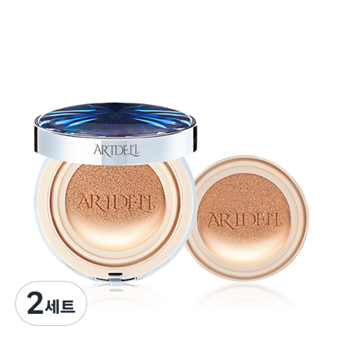 아트델리 압솔뤼 라 볼륨드 쿠션 13g + 리필 13g 세트 로얄블루, 23호, 2세트