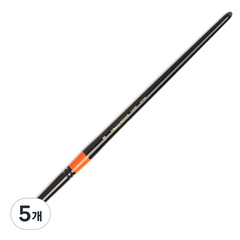 화홍산업 수채화붓 700, R 18호, 5개