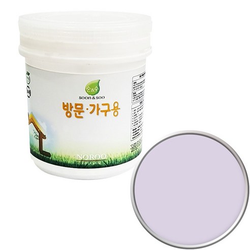 순앤수 방문 가구용 페인트 1L, 1개, 소프트바이올렛 NR6037