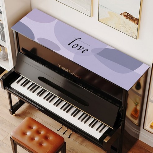 에어 조약 일러스트 피아노 상단 매트 40 x 150 cm, TYPE 06, 1개