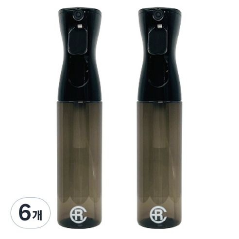 에어라파 스프레이용기 300ml, 블랙그레이, 6개