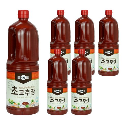 Gompyo 초고추장, 2.25kg, 6개