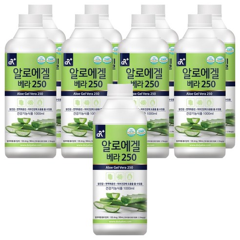 DR 알로에겔 베라 250, 1L, 9개