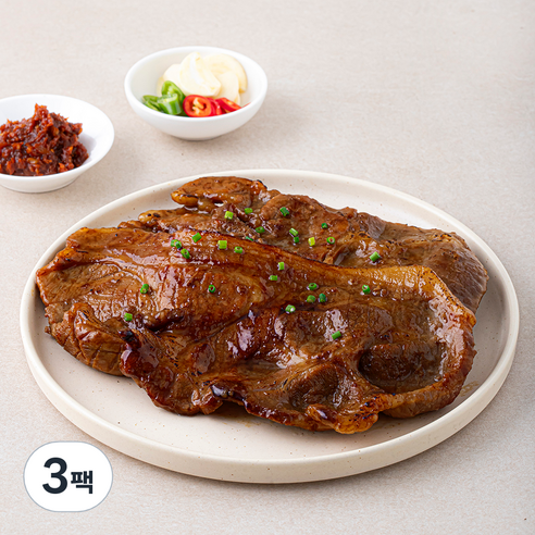 더듬뿍 양념 칼집왕구이, 600g, 3팩