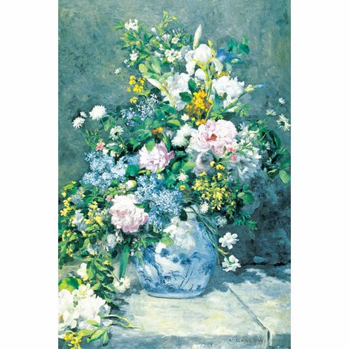 에포크 봄의 꽃을 담은 화병 미니 직소퍼즐 EP23-510, 2016피스, 혼합색상