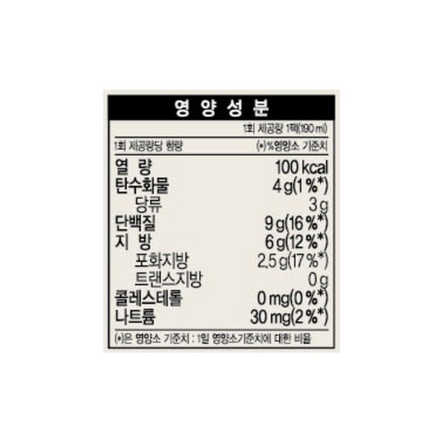 건강한 성분으로 제작된 베지밀 무첨가 두유, 190ml 용량, 로켓배송, 할인가격, 2,938개의 총 평가, 4.5/5 평점