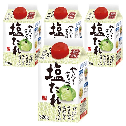 소미 시오다래 소금양념 소스, 320g, 4개